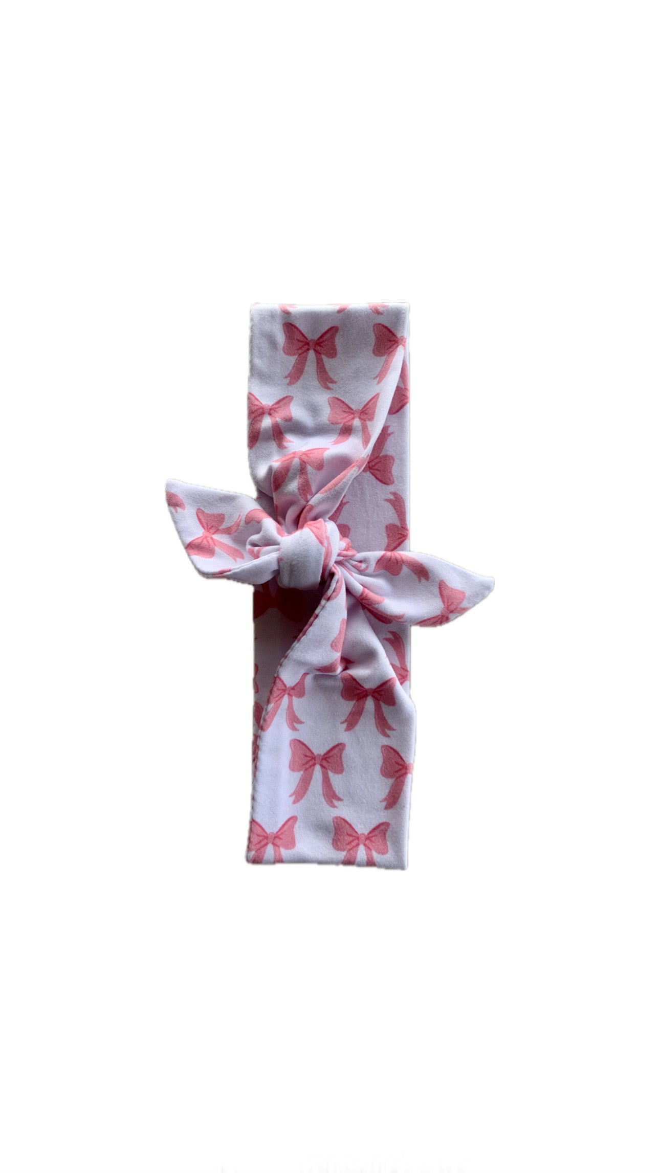 Pink Coquette Bows Wide Tie