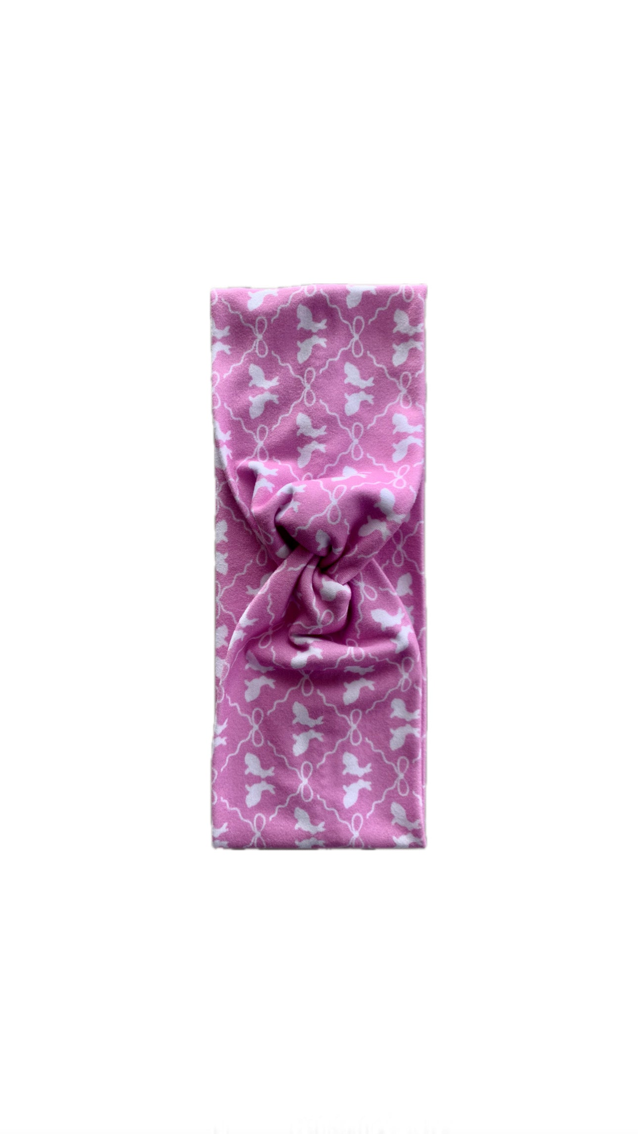 Toddler Pinky Bunny Bows Twist