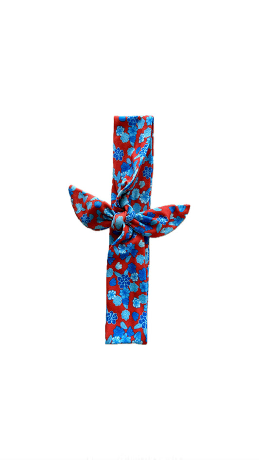 July Floral Tie
