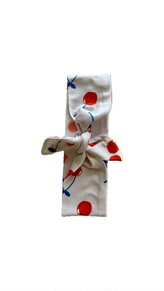 Summer Cherries Wide Tie