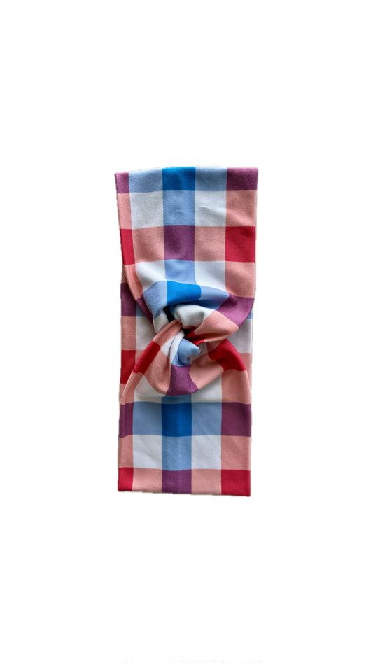 Patriotic Gingham Twist