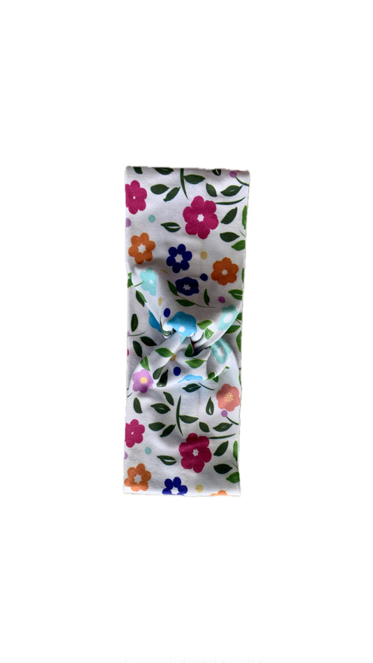 Vivid Mini Floral Narrow Twist