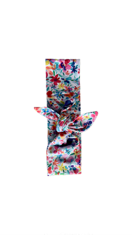 Vivid Mini Floral Wide Tie