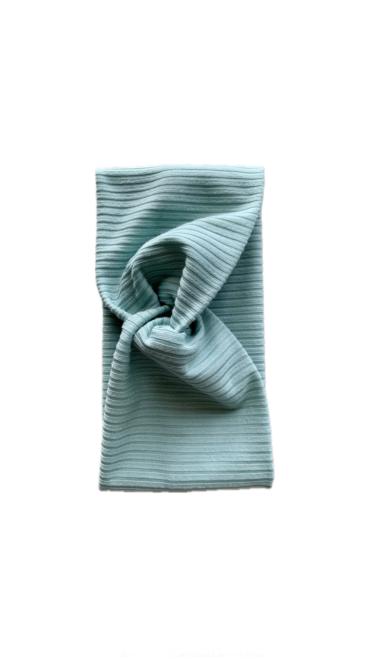 Baby Ribbed Seafoam Twist