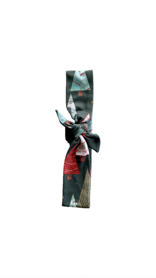 Fun Christmas Tree Wide Tie