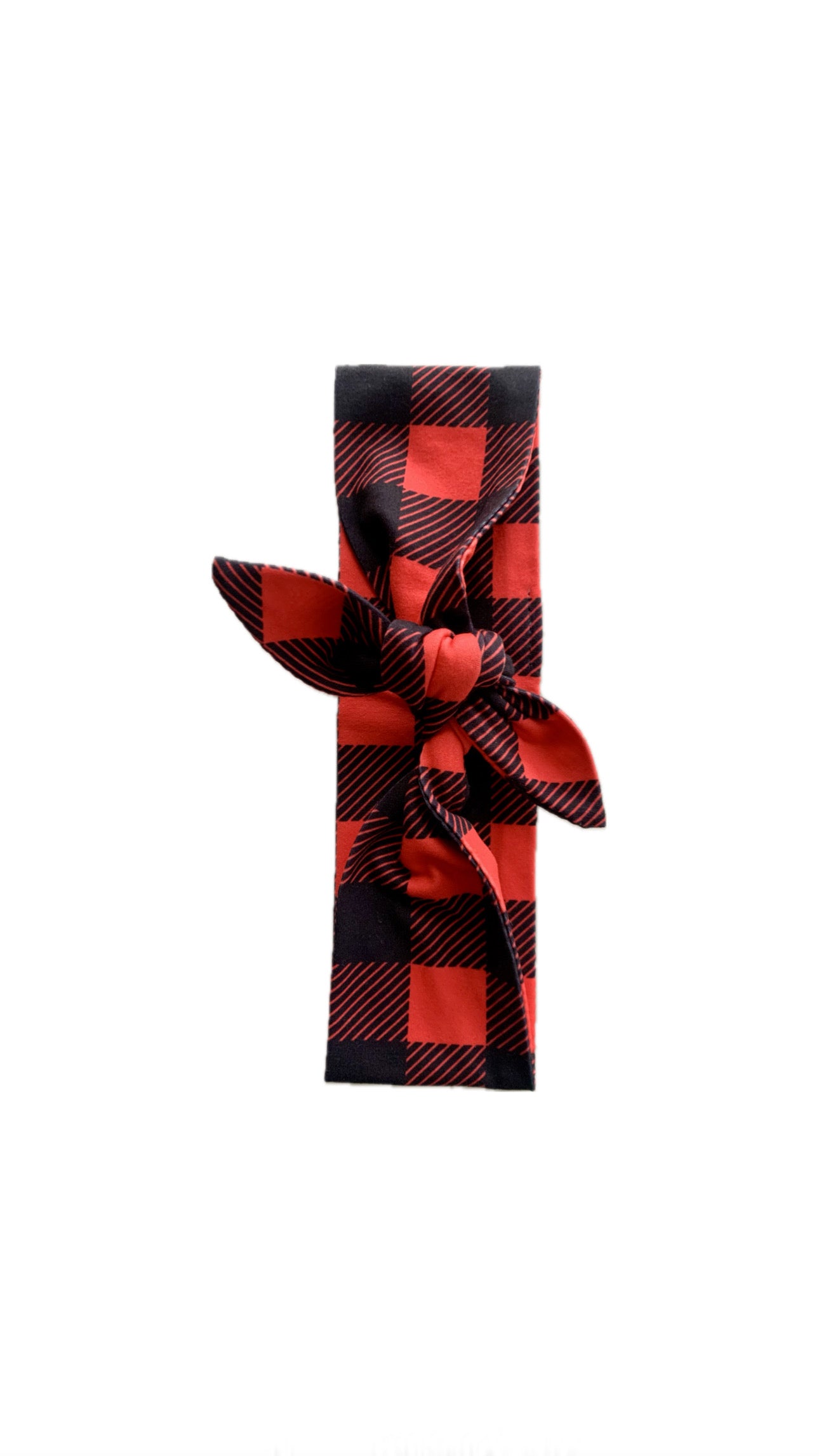 Red Buffalo Plaid Wide Tie