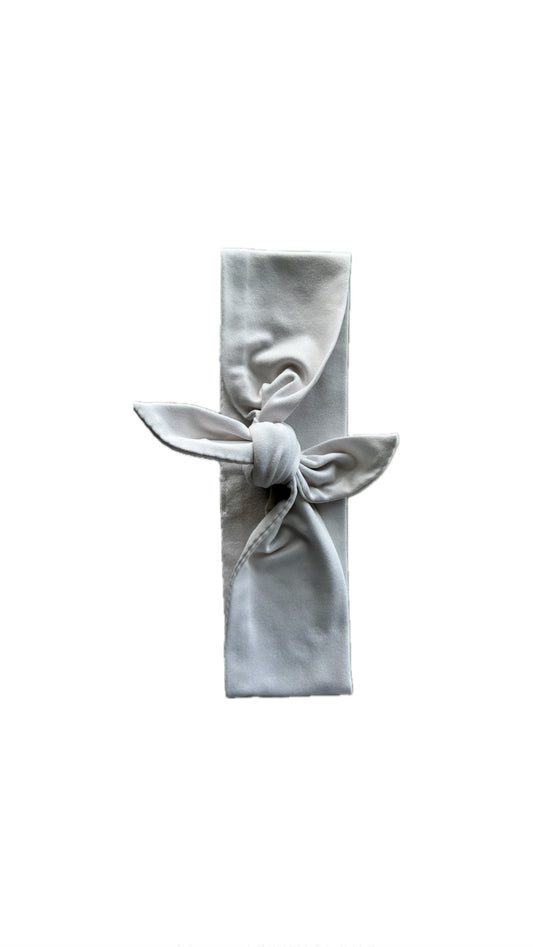 Warm White Wide Tie