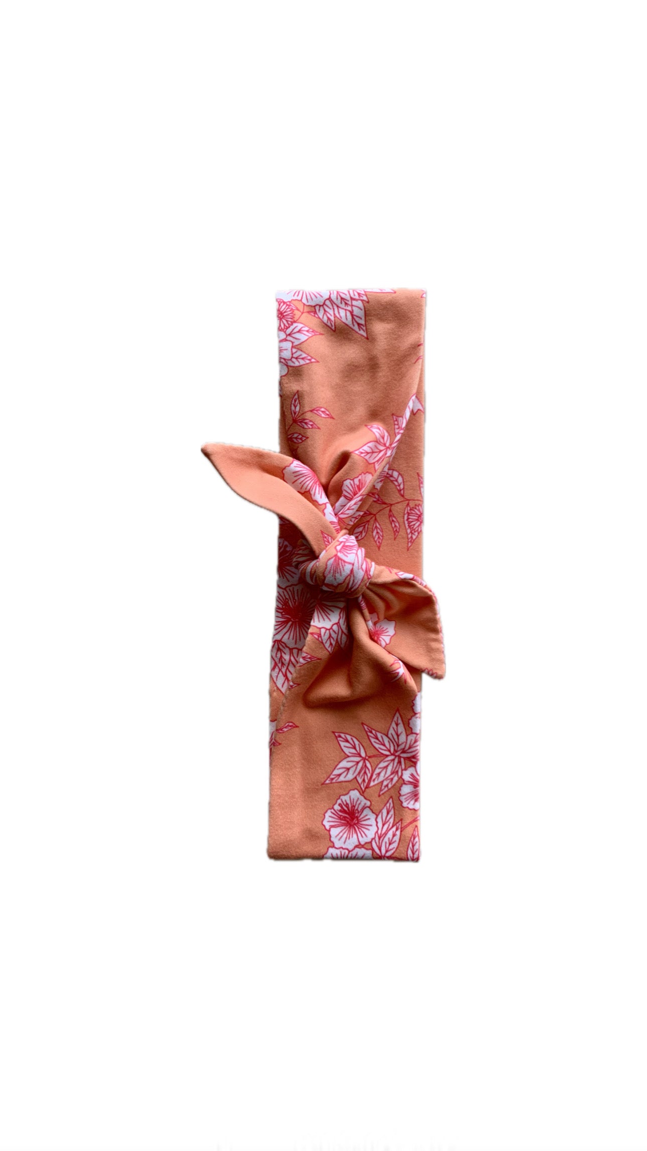 Orange Summer Wide Tie